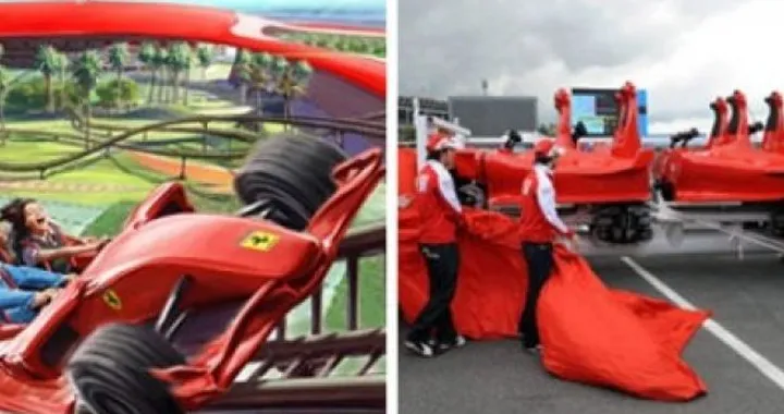 Ferrari: 0-100 in 2 secondi sull'ottovolante di Abu Dhabi