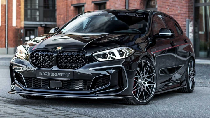 BMW M135i xDrive by Manhart: aggressiva hot hatch da 350 CV