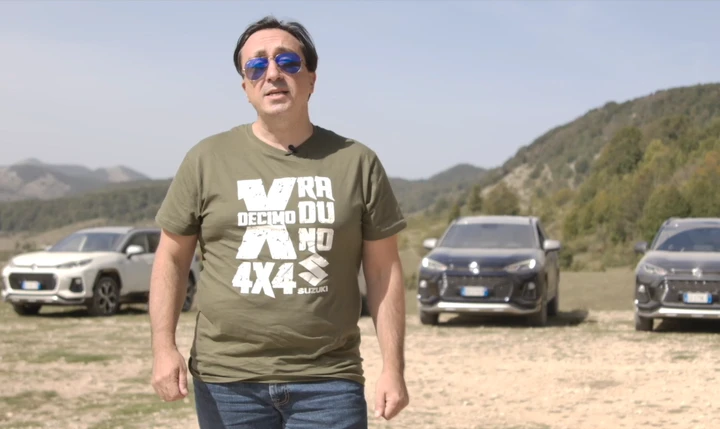 Suzuki Across plug-in: il raduno sui Monti Simbruini