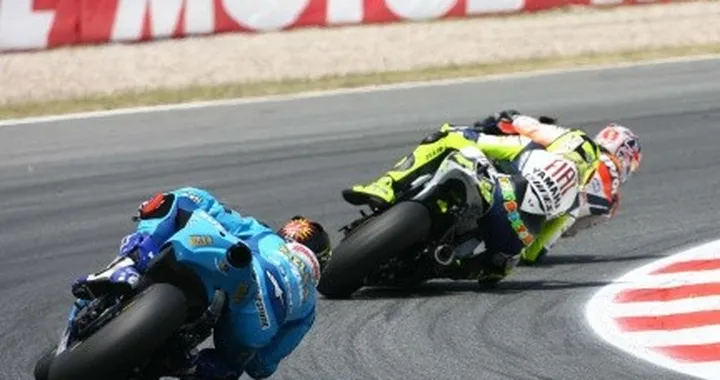 MotoGP al Montmelò: foto del Team Rizla Suzuki