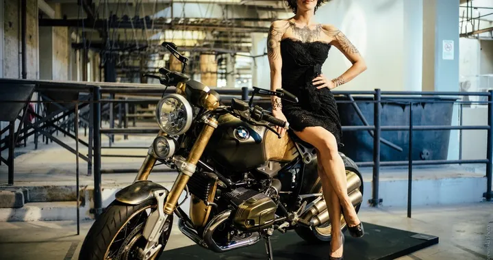 BMW R nineT Tattoo by Marco Manzo al Macro di Roma