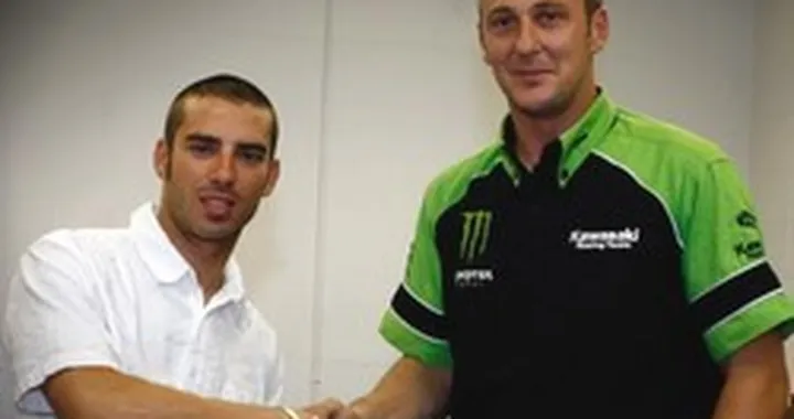 Marco Melandri e Kawasaki ufficialmente sposi