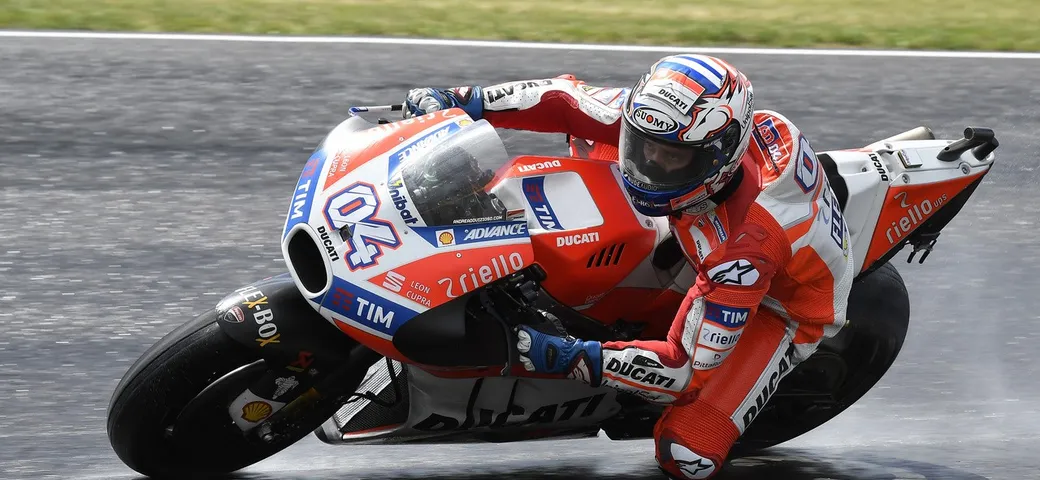 MotoGP Germania 2017: Barbera 1° nelle FP2 bagnate, a Dovizioso il Day-1 [FOTO]