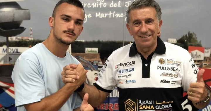 Canet in Moto2 nel 2020 con l'Angel Nieto Team