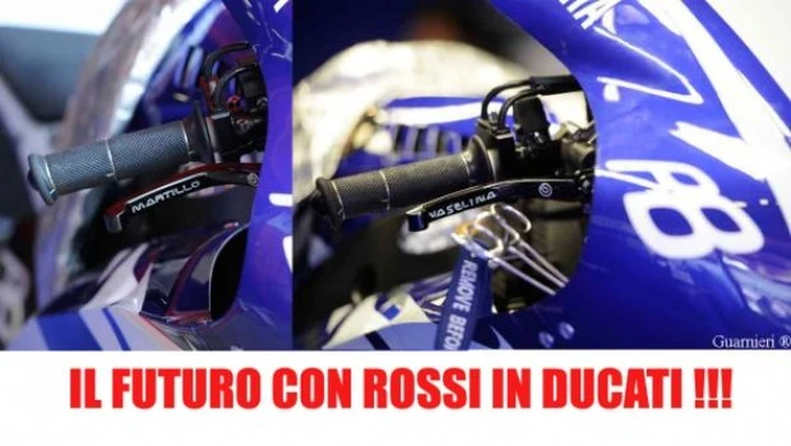 Foto del giorno: Il futuro con Rossi in Ducati