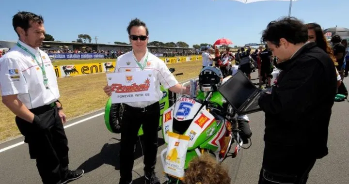 Supersport: Nocco e Tamburini in gara con i numeri di Doriano Romboni