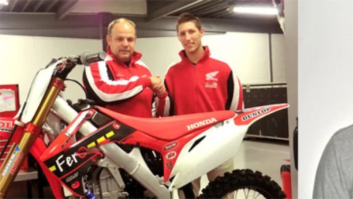 Motocross MX1: Greg Aranda e Jens Getteman con LS Honda Racing