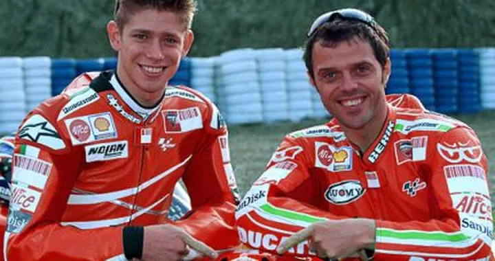 Caso Stoner-Capirossi: semplice gesto di stizza?