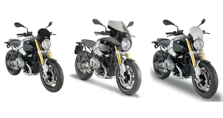 Cupolini GIVI per naked, special e cafè racer