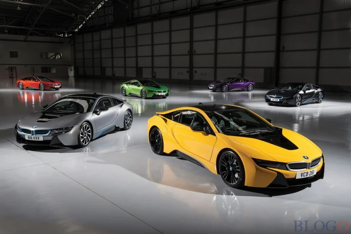 I nuovi colori della BMW i8