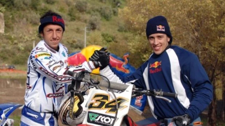 Andrea Dovizioso e Tony Cairoli 