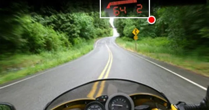 SportVue MC1: la moto nella visiera