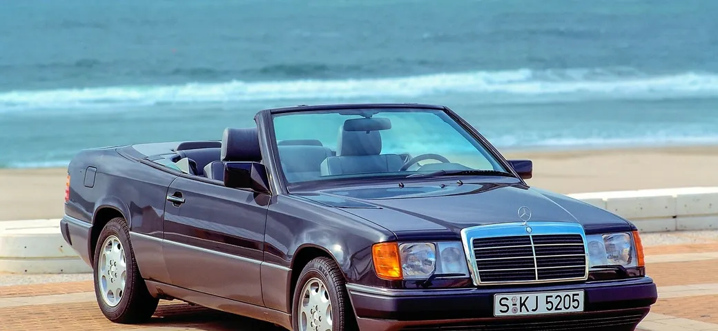 Mercedes-Benz Classe E Cabrio: trent'anni per il modello W124