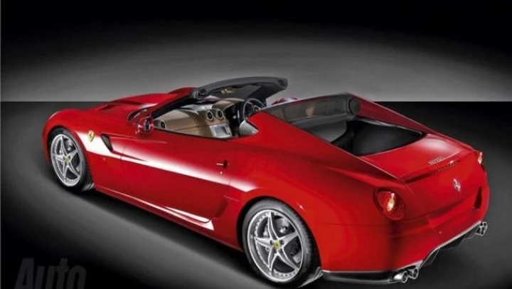 Ferrari 599 GTB: prima ricostruzione grafica della Spider