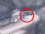 Due tir contromano sull'autostrada, tragedia sfiorata