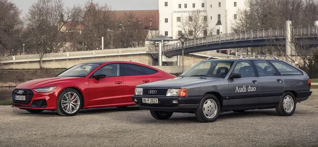Audi 100 Avant quattro Duo: la prima ibrida plug-in Anni '90