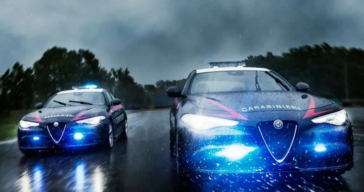 Alfa Romeo Giulia Carabinieri: nuove foto