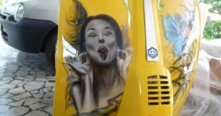 Foto del giorno: la Fata Vespa