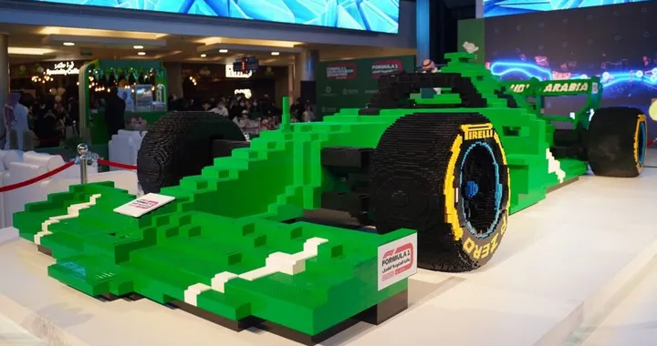 Lego: la monoposto di F1 in mattoncini è da record