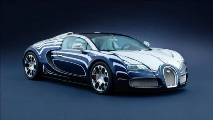 Bugatti Veyron 16.4 Grand Sport l'Or Blanc