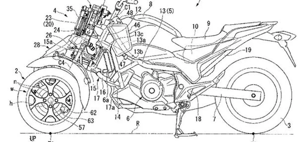 Honda a tre ruote: depositati i brevetti