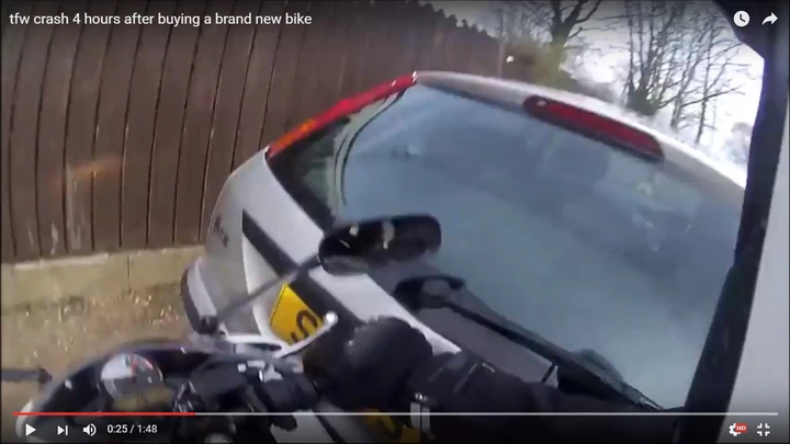 Troppi incidenti in moto per mancato rispetto della distanza di sicurezza