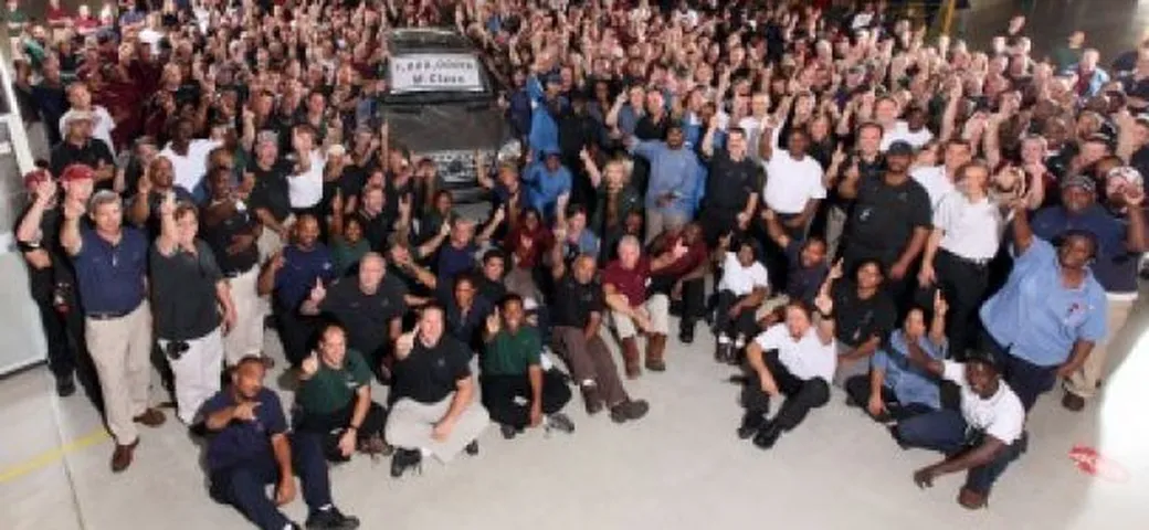 Mercedes ML: prodotto l'esemplare n°1.000.000