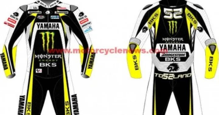 MotoGP: la nuova tuta di James Toseland "graffiata" Monster
