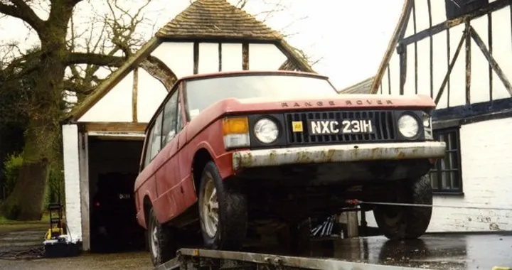 Range Rover: il primo esemplare viene restaurato