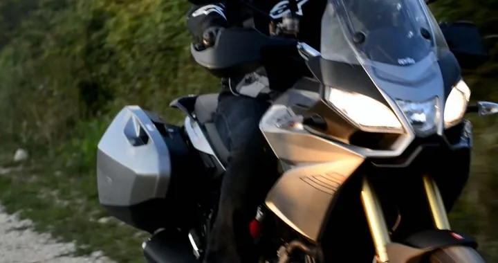 Aprilia Caponord test 2014