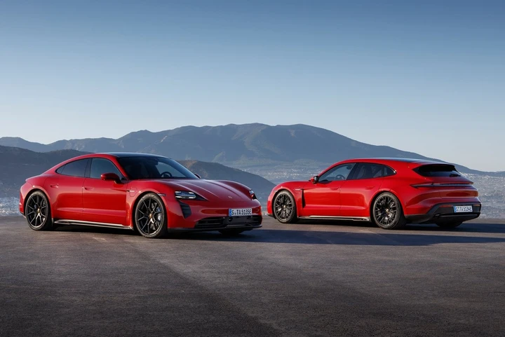 Porsche Taycan e Taycan Sport Turismo GTS 2022: prestazioni e autonomia