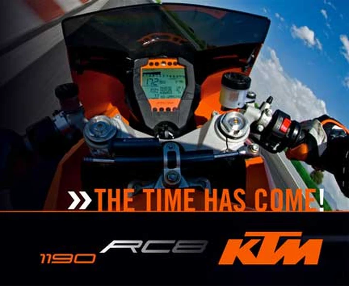 KTM superbike 1190 RC8