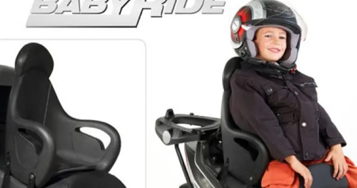 Novità Givi: Baby Ride, seggiolino per bambini