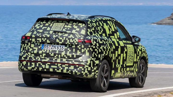 Volkswagen Tiguan 2024 prototipo teaser