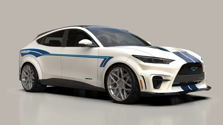 SEMA 2021: le versioni speciali Mustang Mach E e Mustang