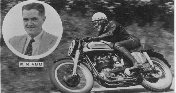 Grandi duelli iridati 1954: Ray Amm (Norton) - Bob Mc Intyre (Ajs)