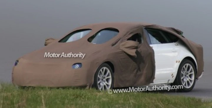 Audi A5 sportback: prima foto spia