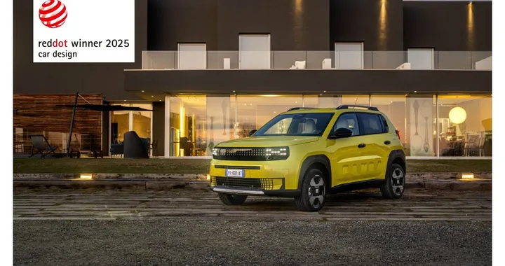 Fiat Grande Panda, nuovo prestigioso premio grazie al design