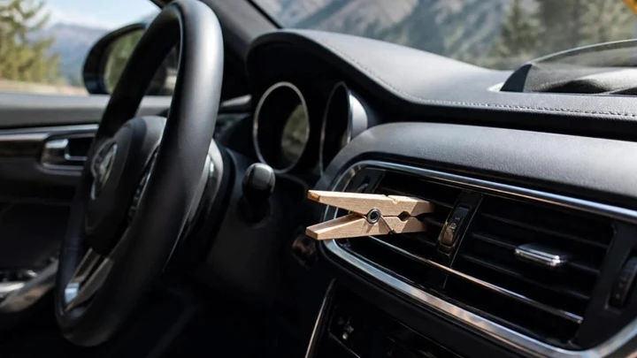 Metti una molletta sulla bocchetta dell’auto: il trucco che cambia l’odore dell’abitacolo