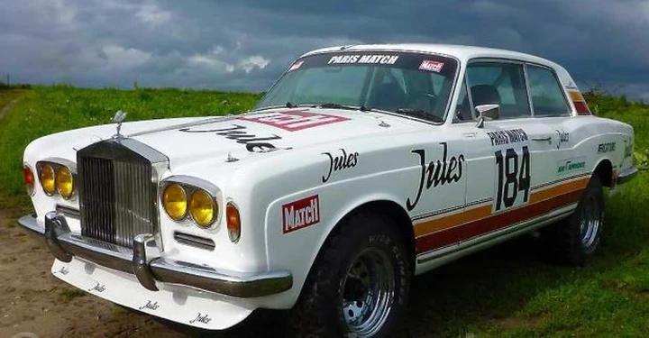 La Rolls Royce che partecipò alla Parigi-Dakar