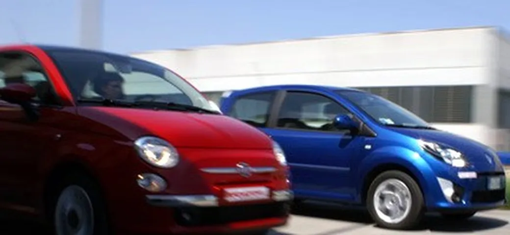 Fiat 500 1.4 Sport contro Renault Twingo GT, da Infomotori
