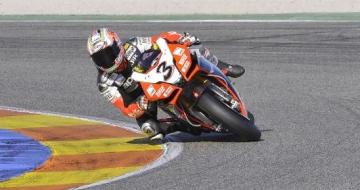 WSBK: Tempone di Max Biaggi (Aprilia) nei test di Valencia
