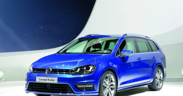 Volkswagen Golf Estate Concept R-Line e Golf Variant TDI BlueMotion