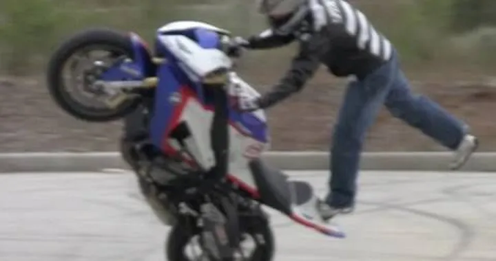 BMW S1000RR Stunt Motorcycle