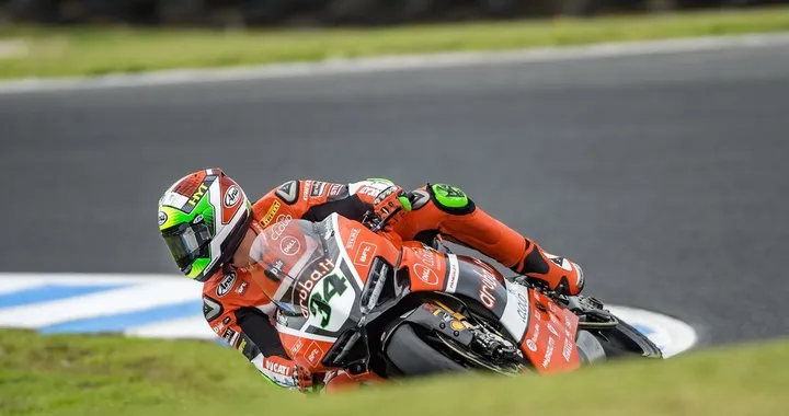 Test WSBK, Giugliano: "ho un buon ritmo"