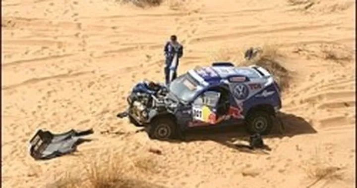 Volkswagen fuori dalla Dakar