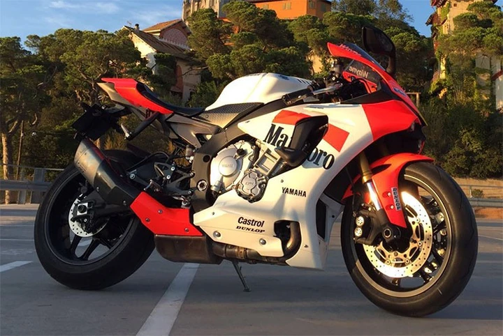 Yamaha R1 Replica della YZR500 di Wayne Rainey