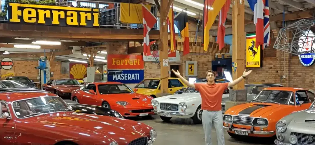 La collezione di auto italiane più esclusiva della Nuova Zelanda