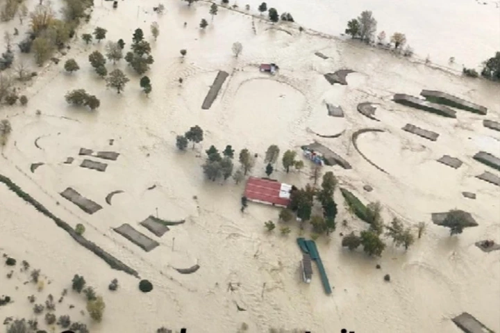 Il Crossodromo Santa Rita devastato dall’inondazione