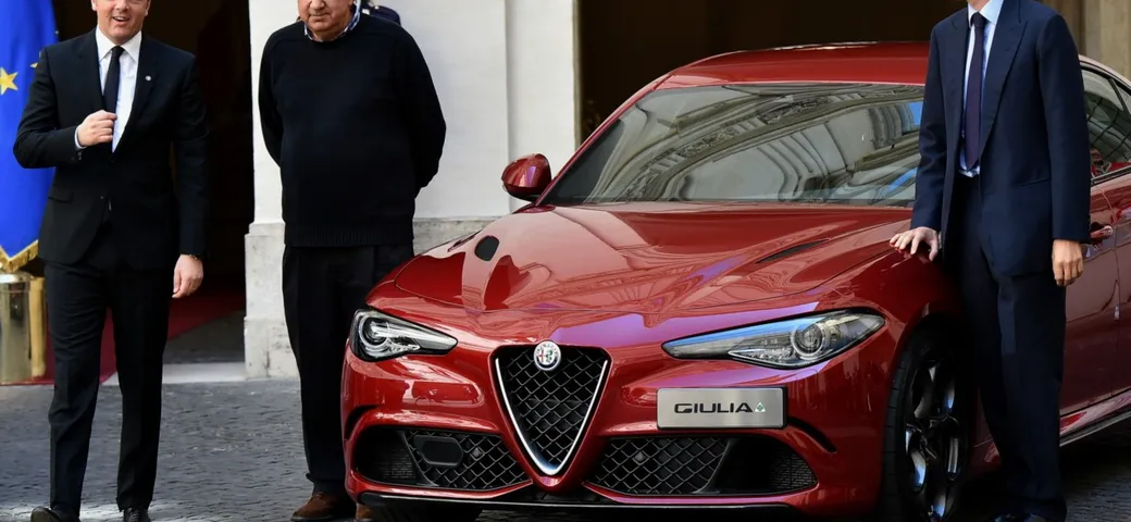 Alfa Romeo Giulia, Renzi: 